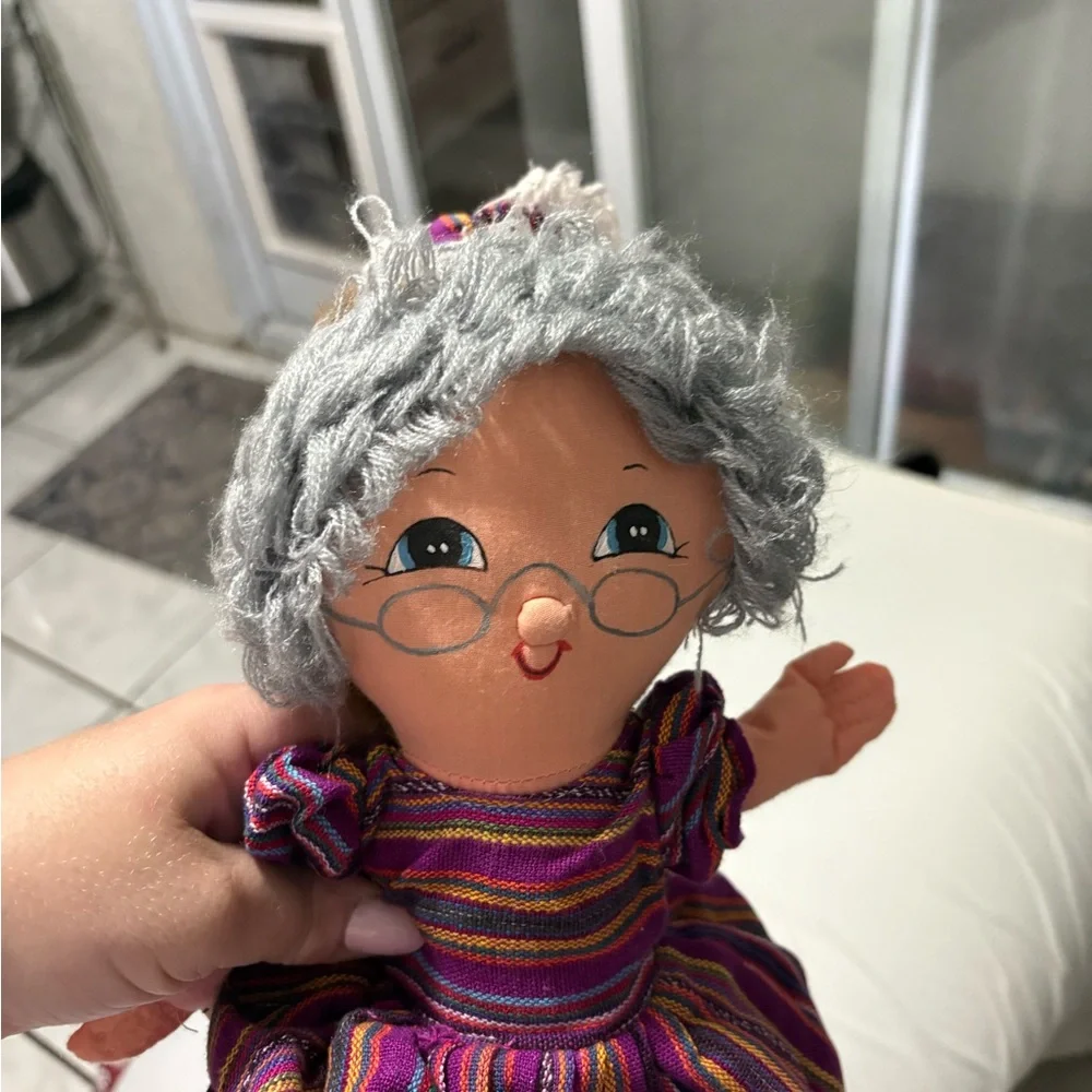 Colorful Doll with Braided Hair